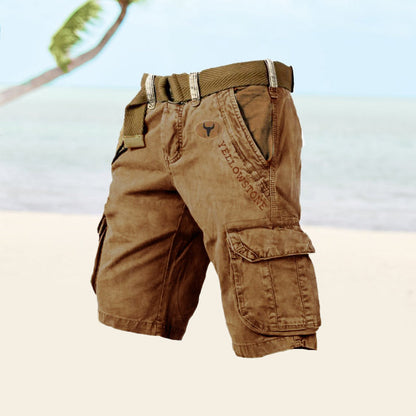 Cargo-Shorts mit mehreren Taschen