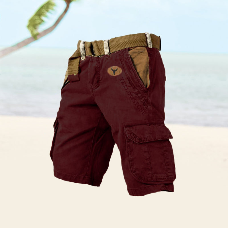 Cargo-Shorts mit mehreren Taschen