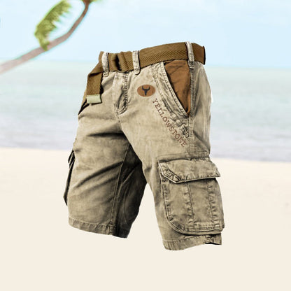 Cargo-Shorts mit mehreren Taschen