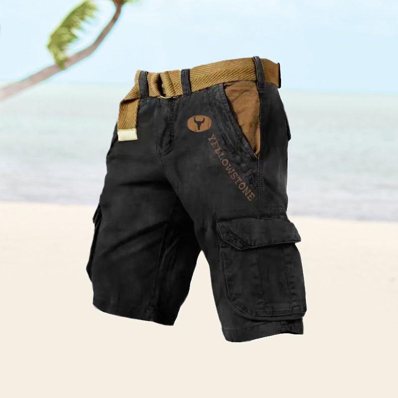 Cargo-Shorts mit mehreren Taschen