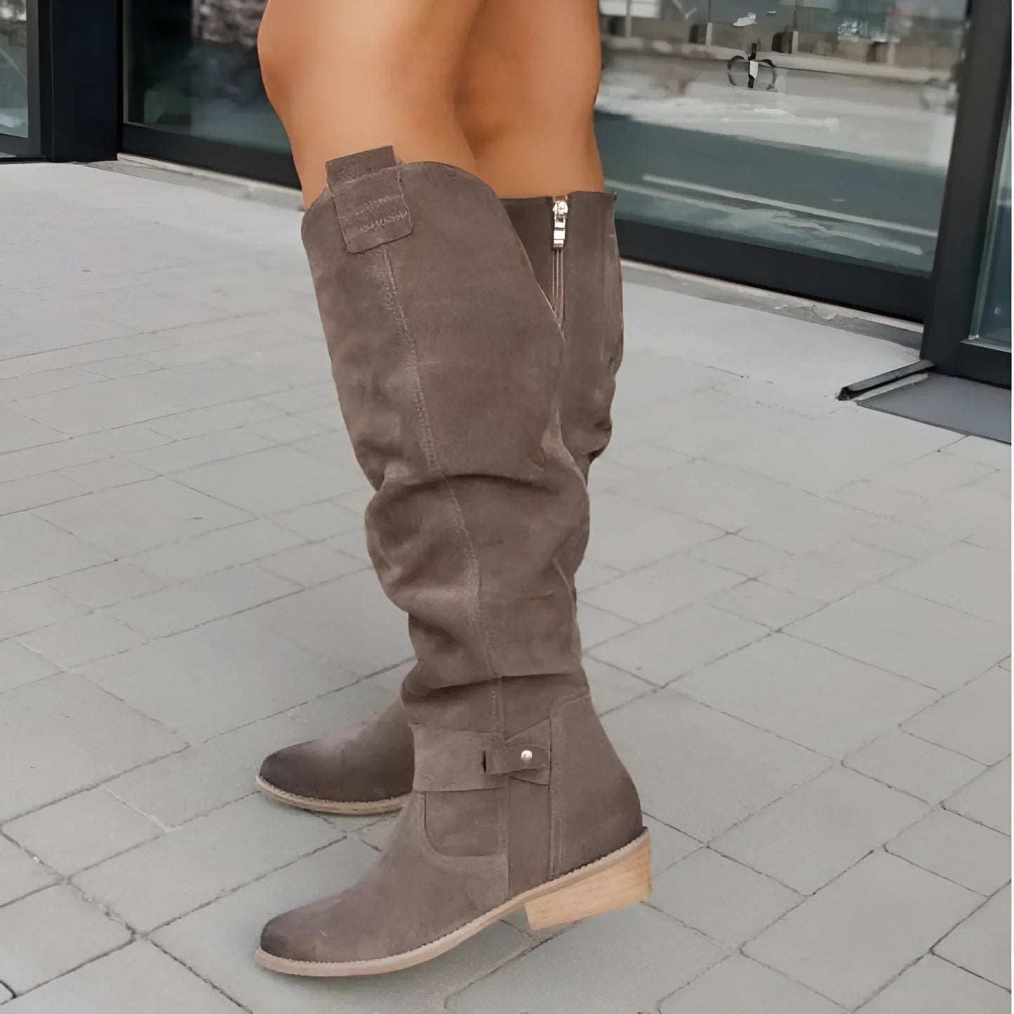 MIKAELA | Wildleder-Stiefel