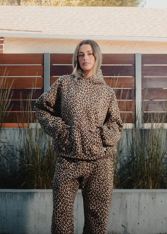 Lola | Leopard Hoodie Unisex